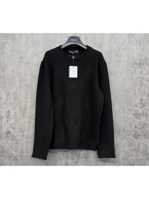 Louis Vuitton Louis Vuitton LV26 Heavyweight Logo-Embroidered Sweater