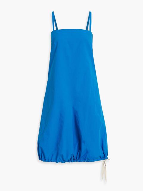 Proenza Schouler Emilia crinkled cotton-blend poplin dress