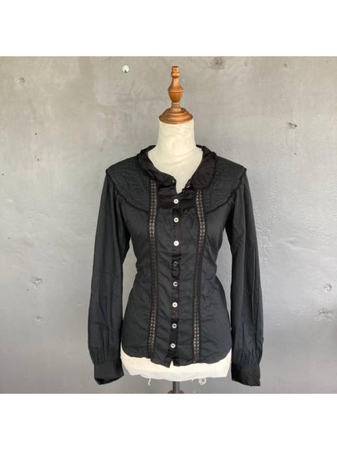 ISSEY MIYAKE Issey Miyake Women's Black Shirt