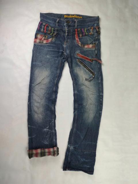 Other Designers Japanese Brand - DOUBLEFOCUS double waisted punk street style