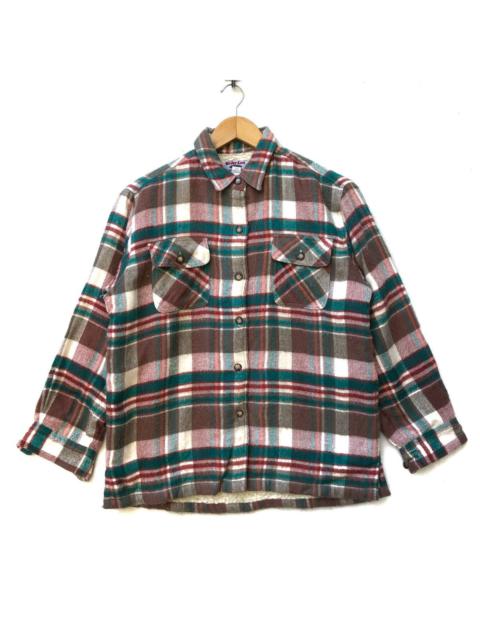 Other Designers VINTAGE FLANNEL UNDER LINE SPECIAL VERSION CHECKED