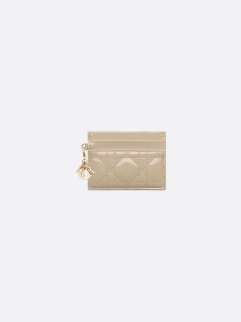 Dior Lady Dior Freesia Card Holder