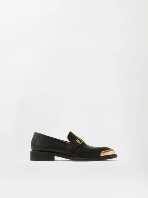 VERSACE Primo Leather Loafers