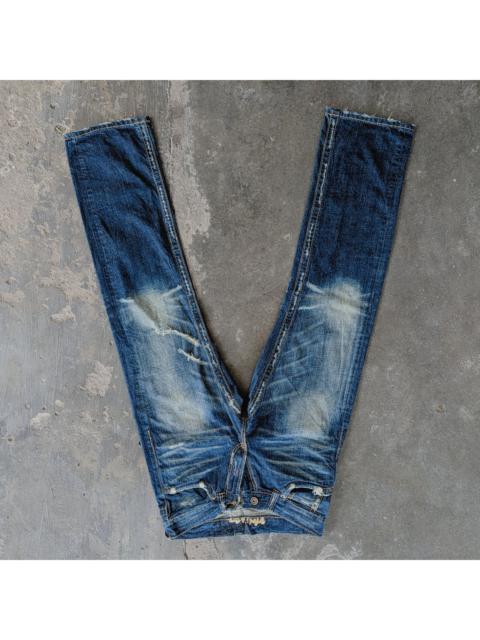 Other Designers Vintage Back Distressed Faded Trousers Jeans Pants