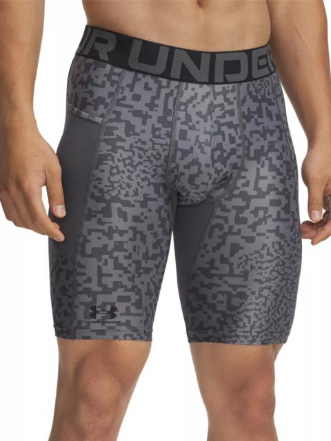 Under Armour Under Armour Men's HeatGear Printed Long Compression Shorts