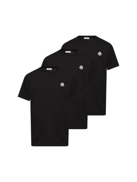 logo-patch T-shirt (pack of three)