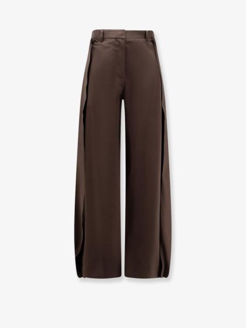 Loewe Loewe Women Cotton And Silk Blend Trousers