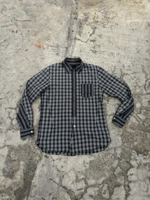 NUMBER (N)INE Number (N)ine Checkered Button Up Shirt