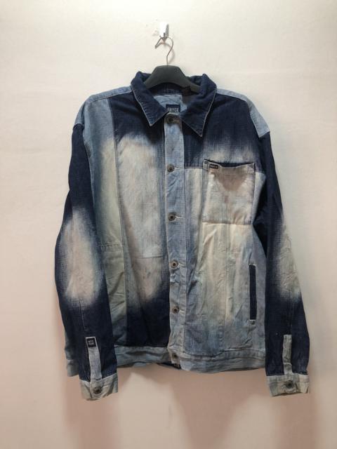 Other Designers ENYCE Denim Jacket Patchwork Soft Jeans