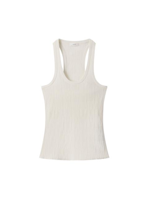 A.L.C. Iris Fine Cotton Knit Tank