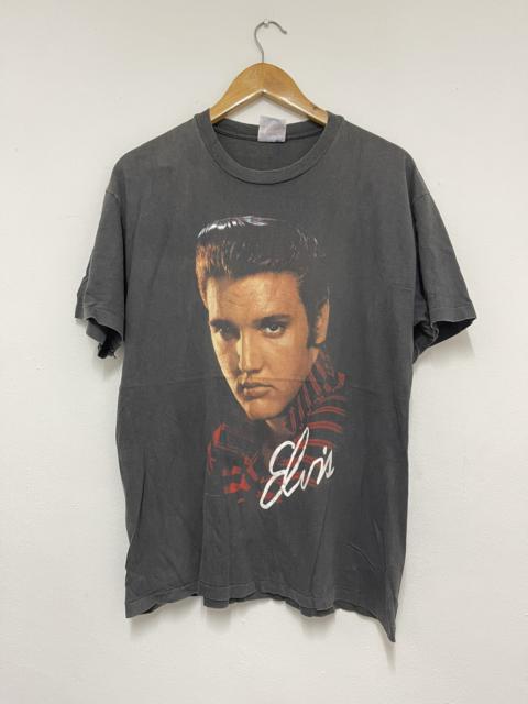 Other Designers Vintage - Vintage 90’s Elvis Presley 1990 Portraits Foto T-Shirt N1