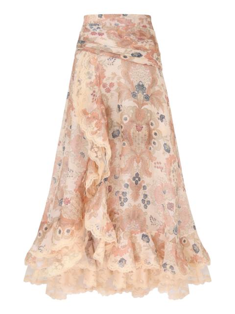 Zimmermann REBELLION LACE MAXI SKIRT