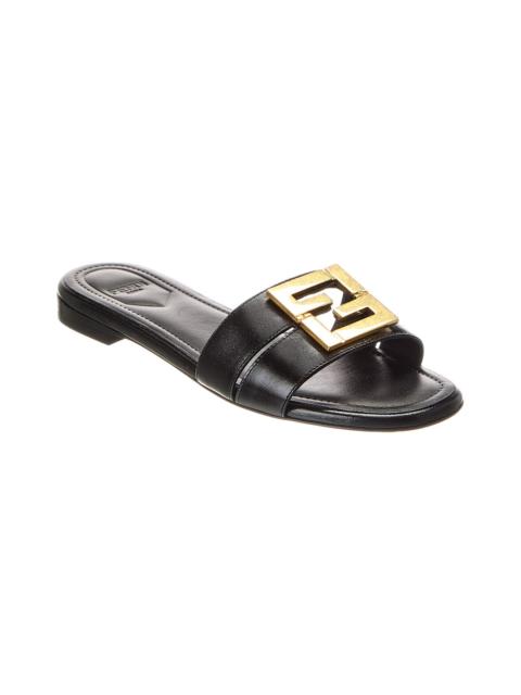 FENDI FENDI FFold Leather Sandal