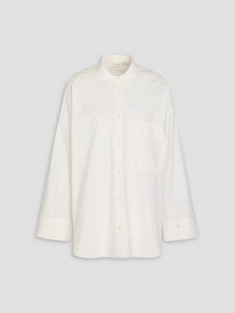 BY MALENE BIRGER Derris oversized cotton-poplin shirt