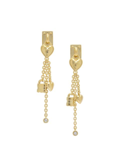 Chloé Chloé Mini Paddington Earrings Gold