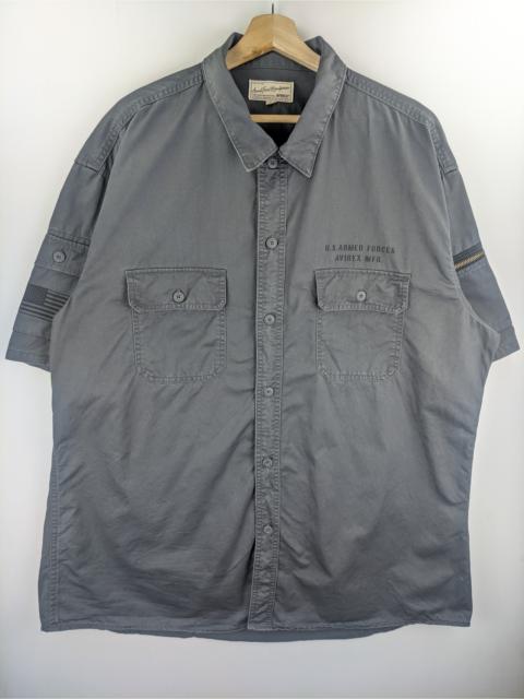 Other Designers Military - Steals🔥Vintage Avirex Shirt Button Up Millitary