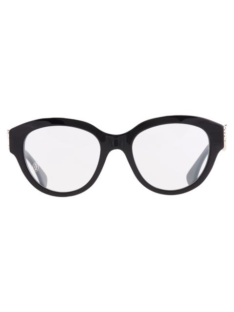 Cartier Cartier Panthere de Cartier Demo Oval Ladies Eyeglasses CT0567O 001 51