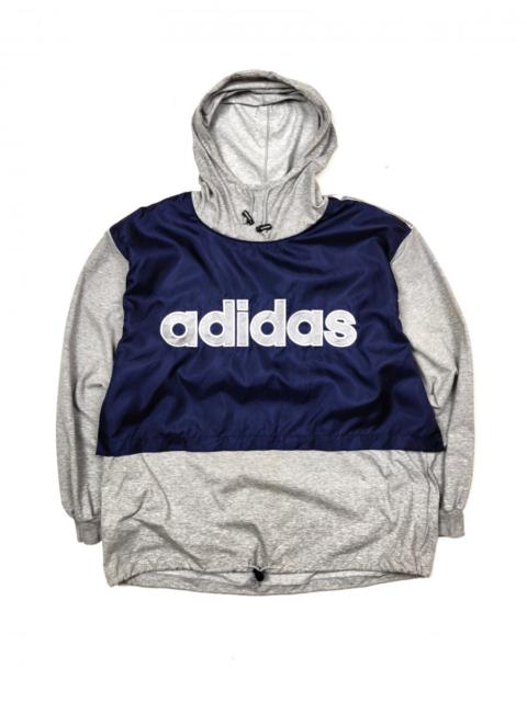 adidas Embroidered Big Logo Pullover Sweatshirt