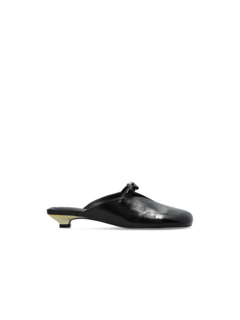 GANNI GANNI Black Heeled Mules New & Authentic (Women's size:10;)