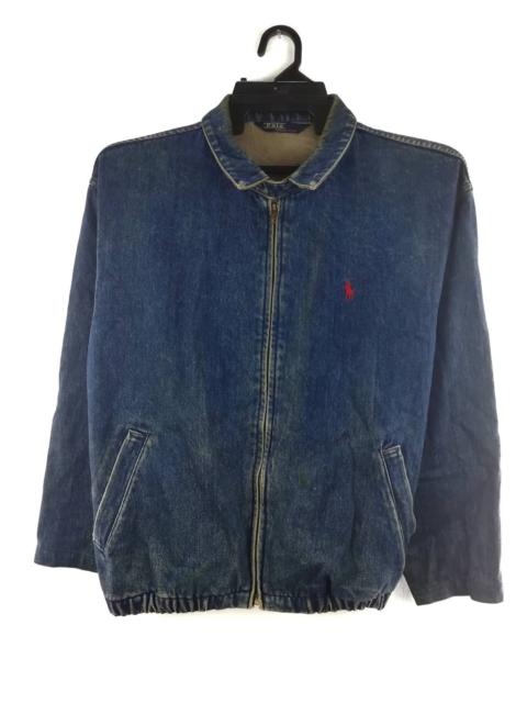 Other Designers Polo Ralph Lauren - Vintage Polo Ralph Lauren Zip Jacket Jean