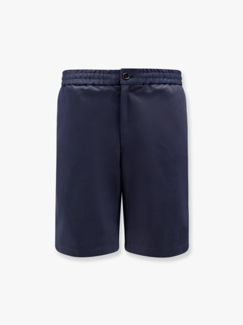 Ami Paris Men Ami Paris Blue Bermuda Shorts
