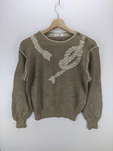 Other Designers Vintage - 🔥Offer🔥Hemp Sweater Rope Design Dana Paris