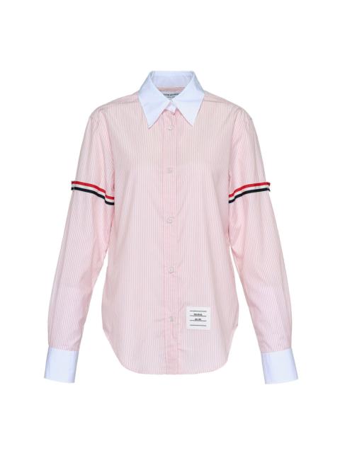 Thom Browne Easy Fit Point Collar Shirt