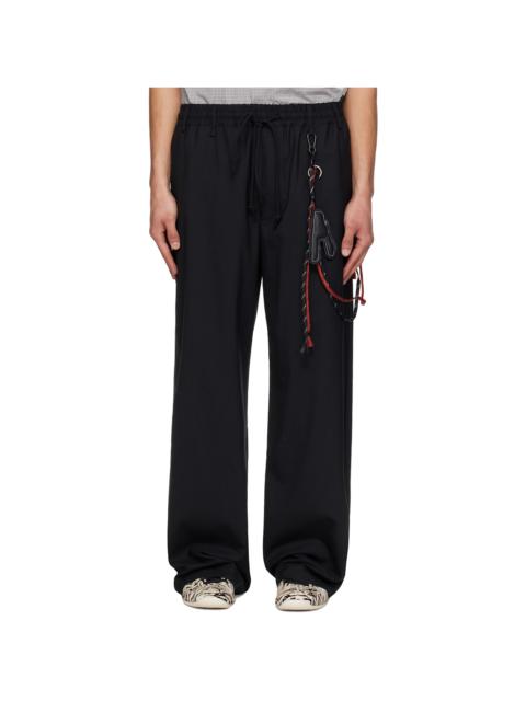Song for the Mute Black Relaxed Lounge Pants
