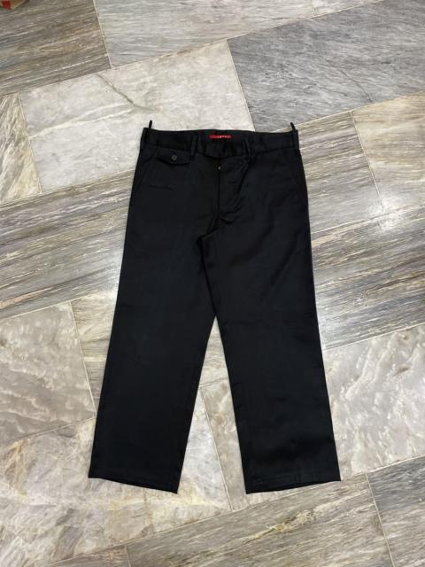 Prada Vintage Prada Black Chino Pants - Black Tab