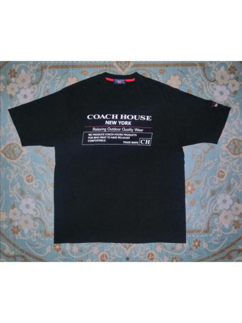 Other Designers Coach - COACH HOUSE NEW YORK OVERSIZED RELAXING SMALL POCKET TSHIRT