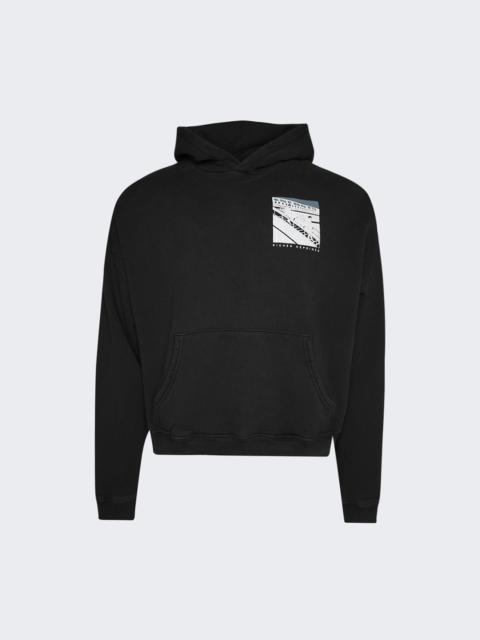 Death In Flight Hoodie Faded Black