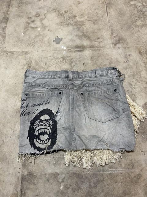 Other Designers Designer - MONKEY BIG LOGO MINI SEXY SKIRT