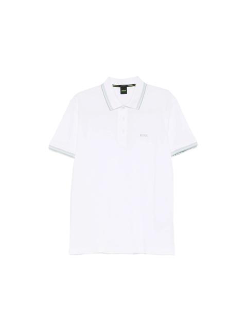BOSS Boss White Polo Shirts Men