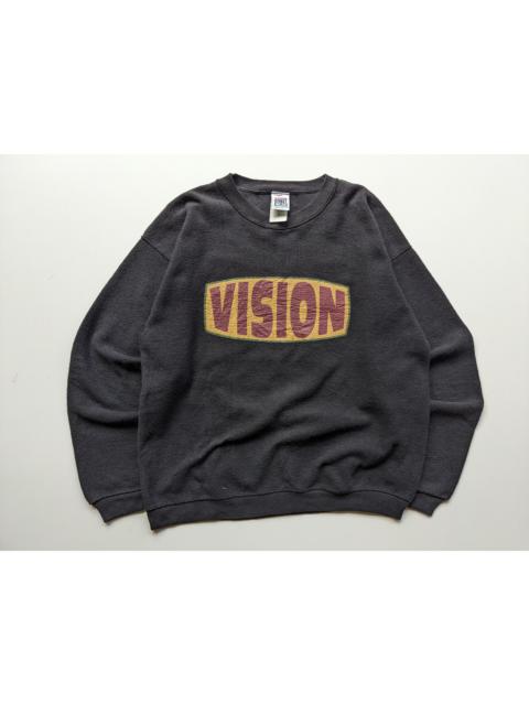 Other Designers Vintage 80s Vision Streetwear inside out sweatshirt