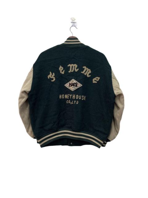 Other Designers Vintage varsity japanese brand wool jacket/ winter jacket