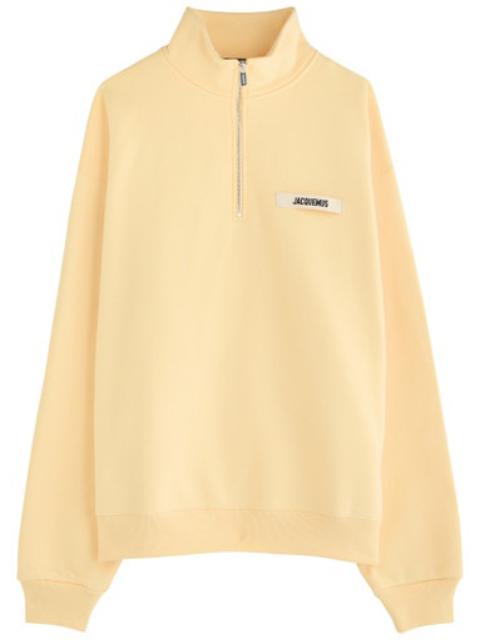 Jacquemus Le Camionneur Gros Grain Cotton Sweatshirt