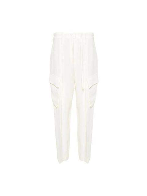 Brunello Cucinelli Brunello Cucinelli Wonaturale Wool Viscose Tapered Trousers