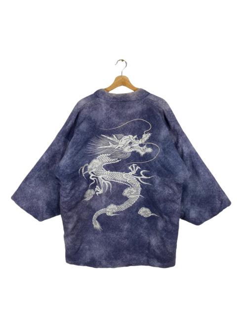 Other Designers Japanese Brand - Vintage 90s Kimono Dragon L Size