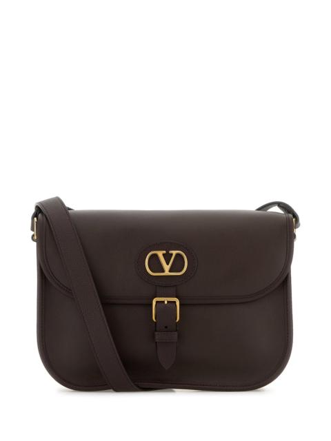 Valentino Chocolate leather Antibes crossbody bag