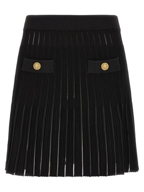 Balmain Balmain Women Pleated Skirt