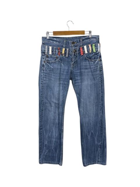 Other Designers Japanese Brand - Japanase brand double waist denim flared