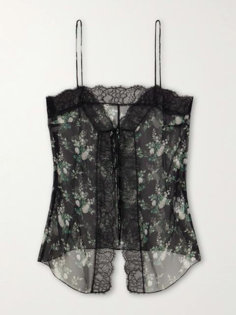 Dolce & Gabbana Silk And Cotton-blend Top