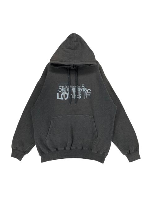 Other Designers Japanese Brand - The Source 5 Mics Big Logo Pullover Hoodie #3487-100