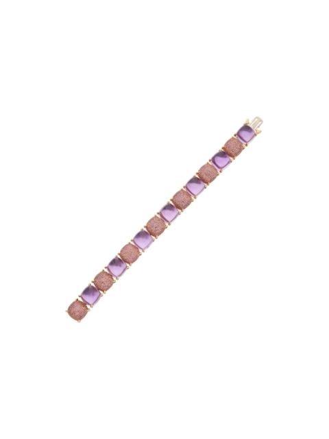 Tiffany & Co. Tiffany & Co. 18K 52.50 ct. tw. Amethyst Sugar Stacks Bracelet (Authentic Pre-Loved)