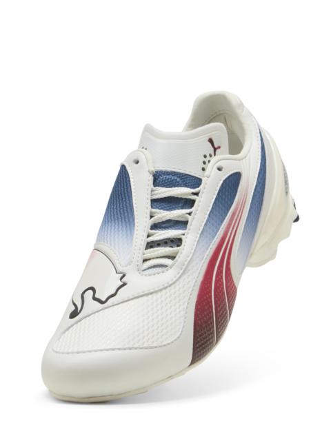 PUMA PUMA V.S1 Soccer Sneaker in Vapor Gray/Dark Crimson at Nordstrom
