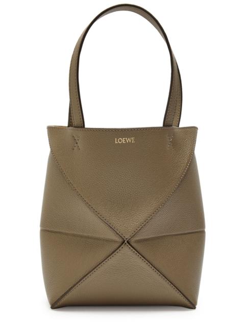 Loewe Loewe Puzzle Fold Mini Leather Tote bag