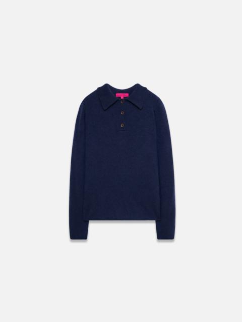 The Elder Statesman WOMEN'S FITTED POLO