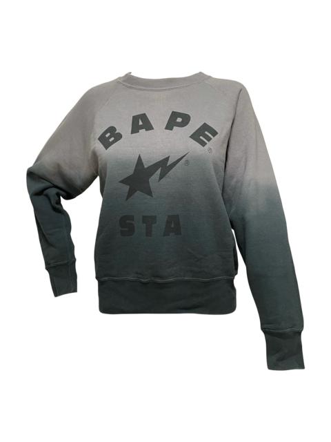 A BATHING APE Bape Sta Logo Print Sweatshirt