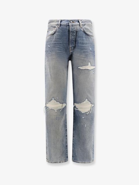AMIRI Amiri Destroyed Effect Jeans Blue Men