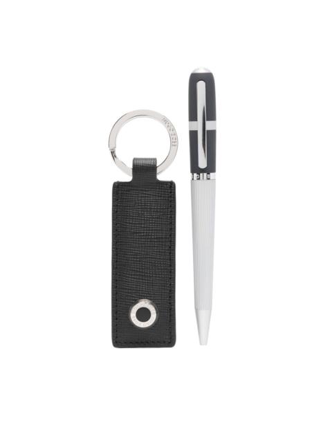 BOSS ballpoint pen key ring set
